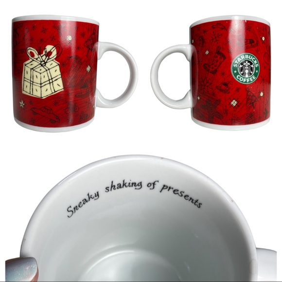 Starbucks | Dining | 200 Starbucks Christmas Coffee Mug Barista Series Holiday  Cup Present Drawings | Poshmark